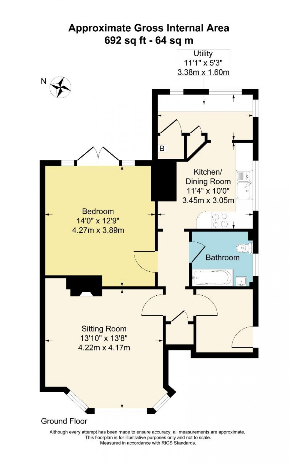 Floorplan for Mayfield Road, South Croydon