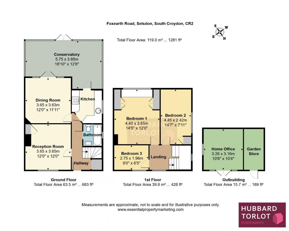 Floorplan for Selsdon, South Croydon
