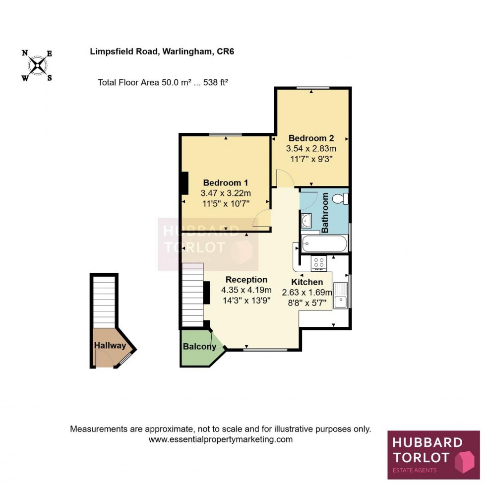 Floorplan for Limpsfield Road, Warlingham
