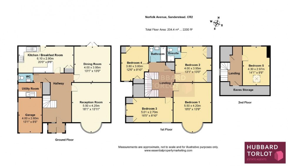 Floorplan for Sanderstead, South Croydon