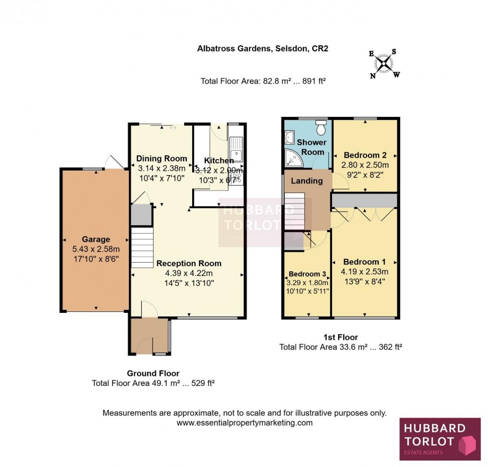 Floorplan for Selsdon, South Croydon