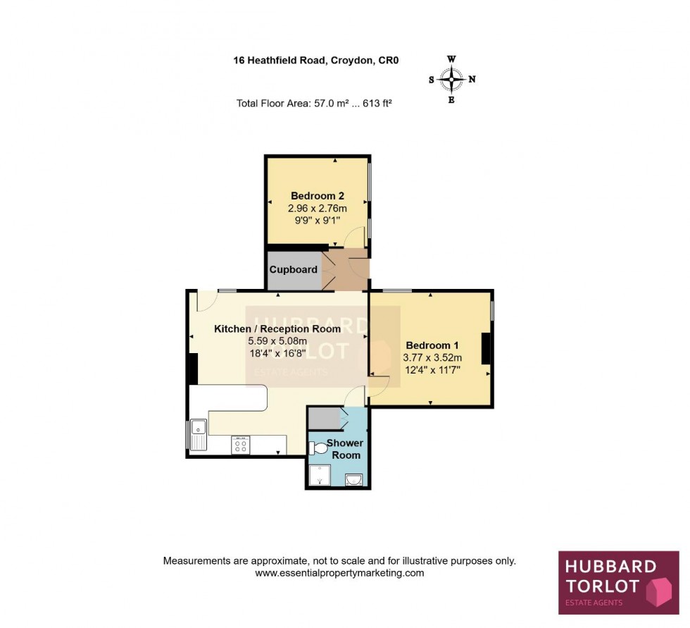 Floorplan for Heathfield Road, Croydon