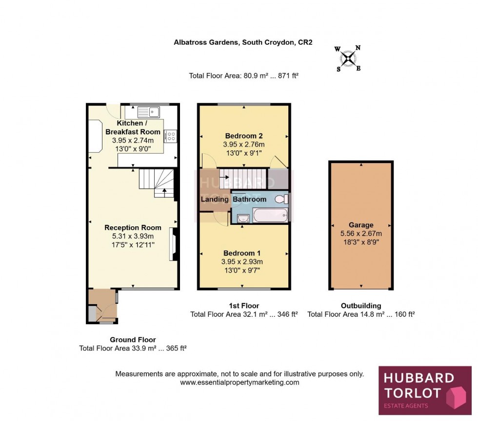 Floorplan for Albatross Gardens, Selsdon