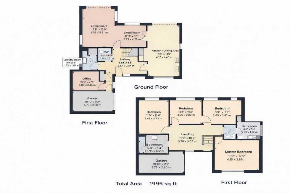 Floorplan for Church Way, Sanderstead
