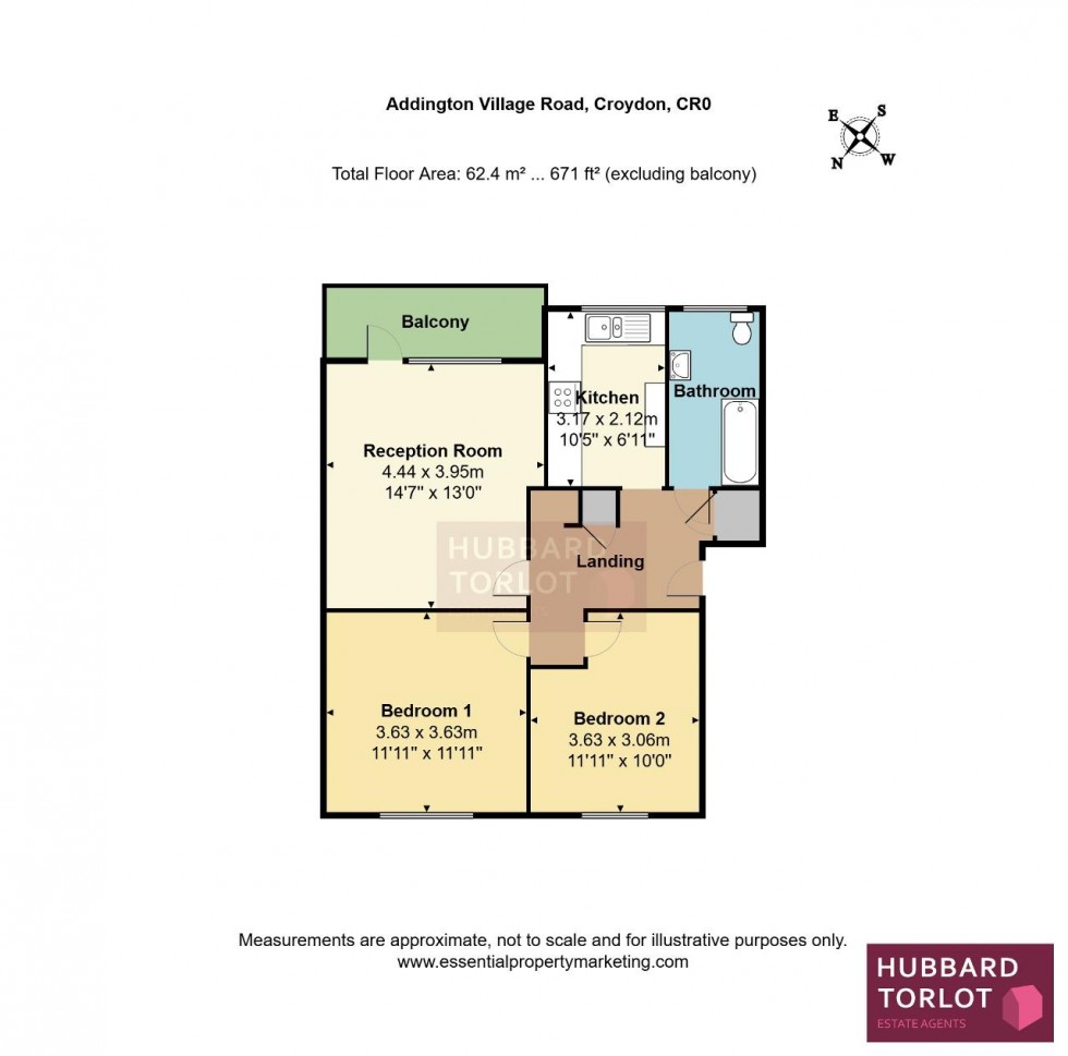 Floorplan for Addington Village Road, Croydon