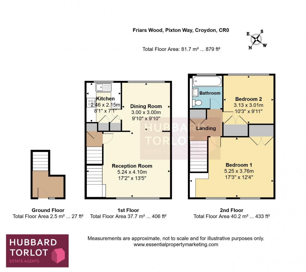 Floorplan for Forestdale, South Croydon