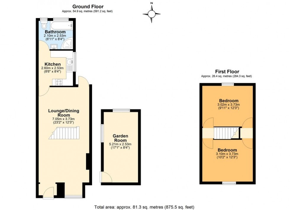 Floorplan for Junction Road, South Croydon