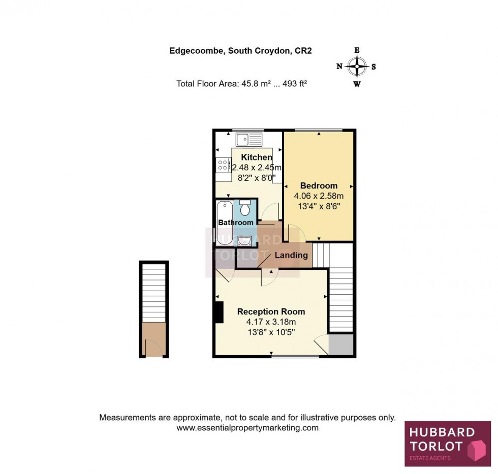 Floorplan for Edgecoombe, South Croydon