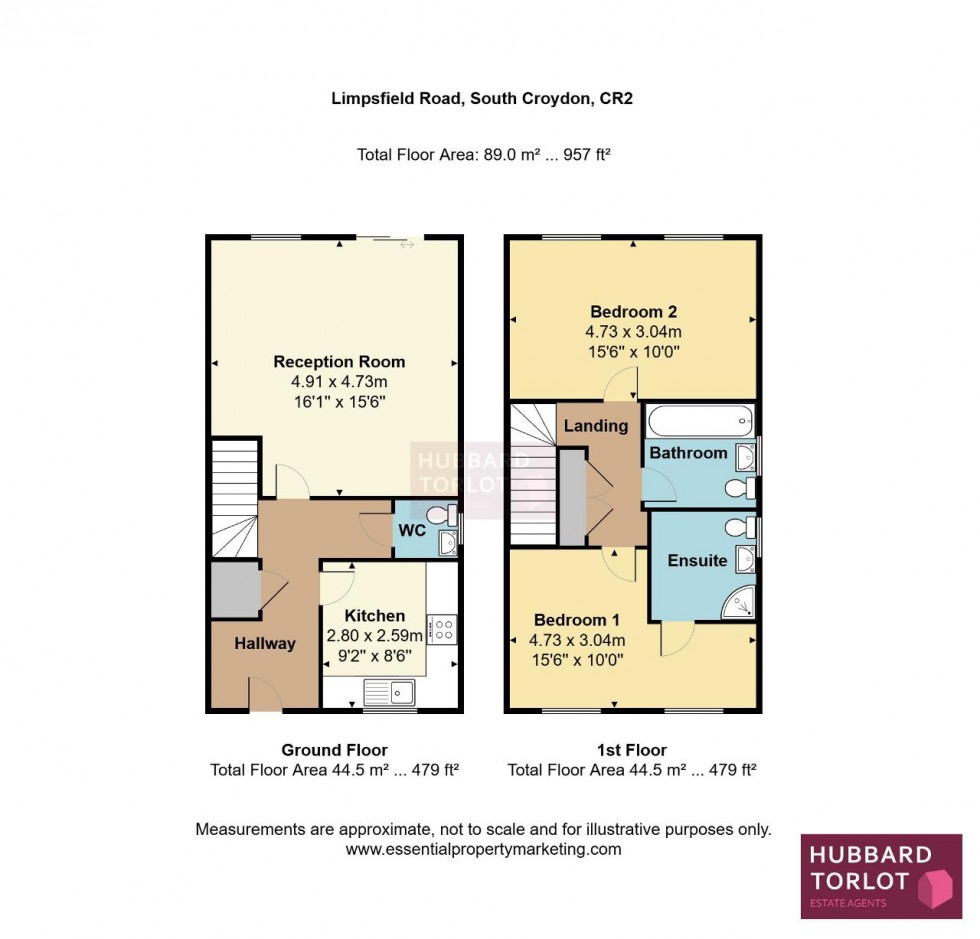 Floorplan for Limpsfield Road, South Croydon