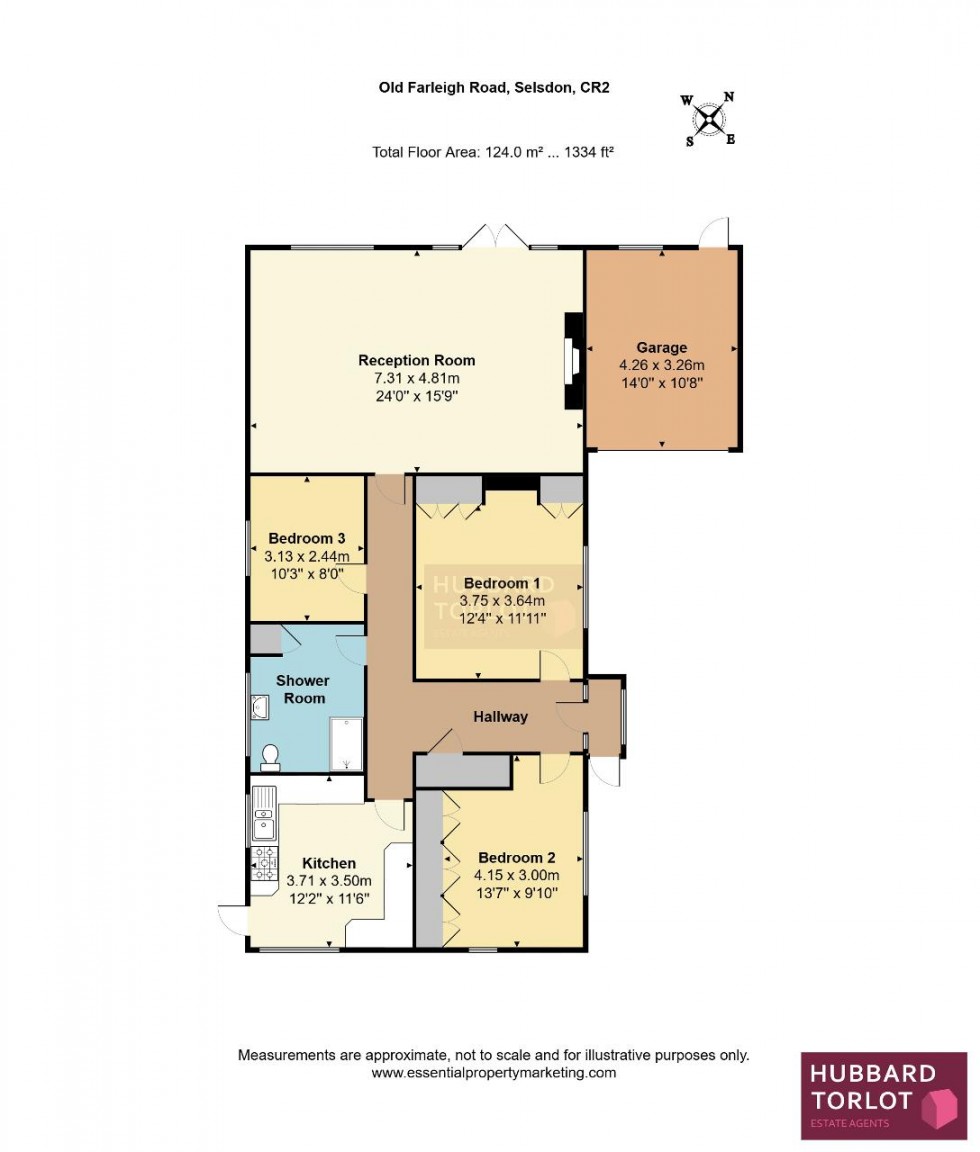 Floorplan for Selsdon, South Croydon