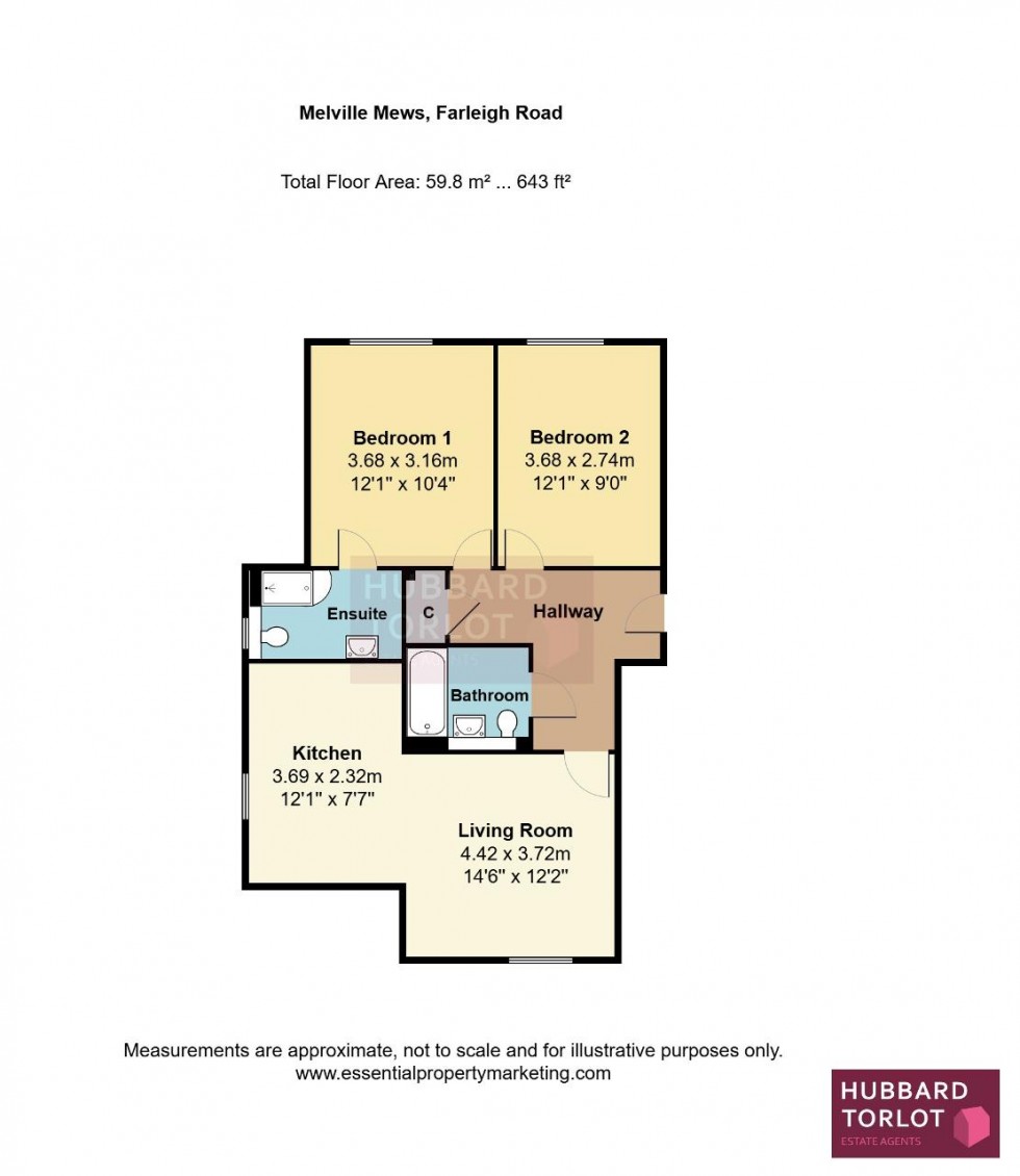 Floorplan for Farleigh Road, Warlingham