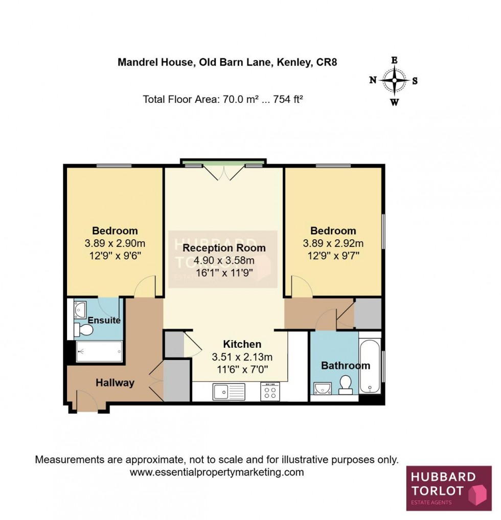 Floorplan for Old Barn Lane, Kenley
