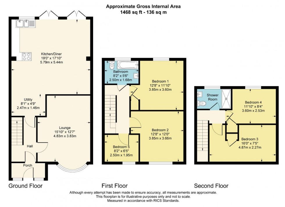 Floorplan for New Addington, Croydon
