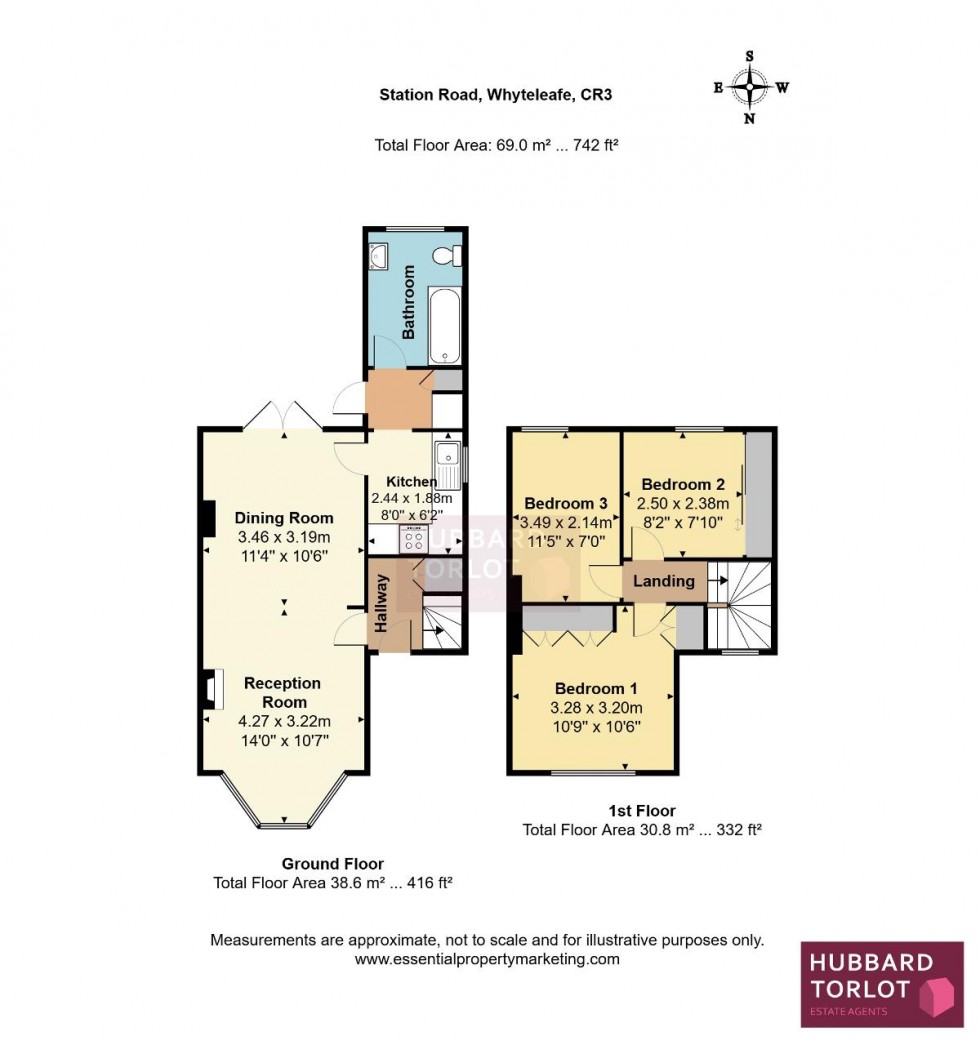 Floorplan for Station Road, Whyteleafe
