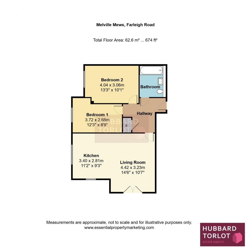 Floorplan for Farleigh Road, Warlingham