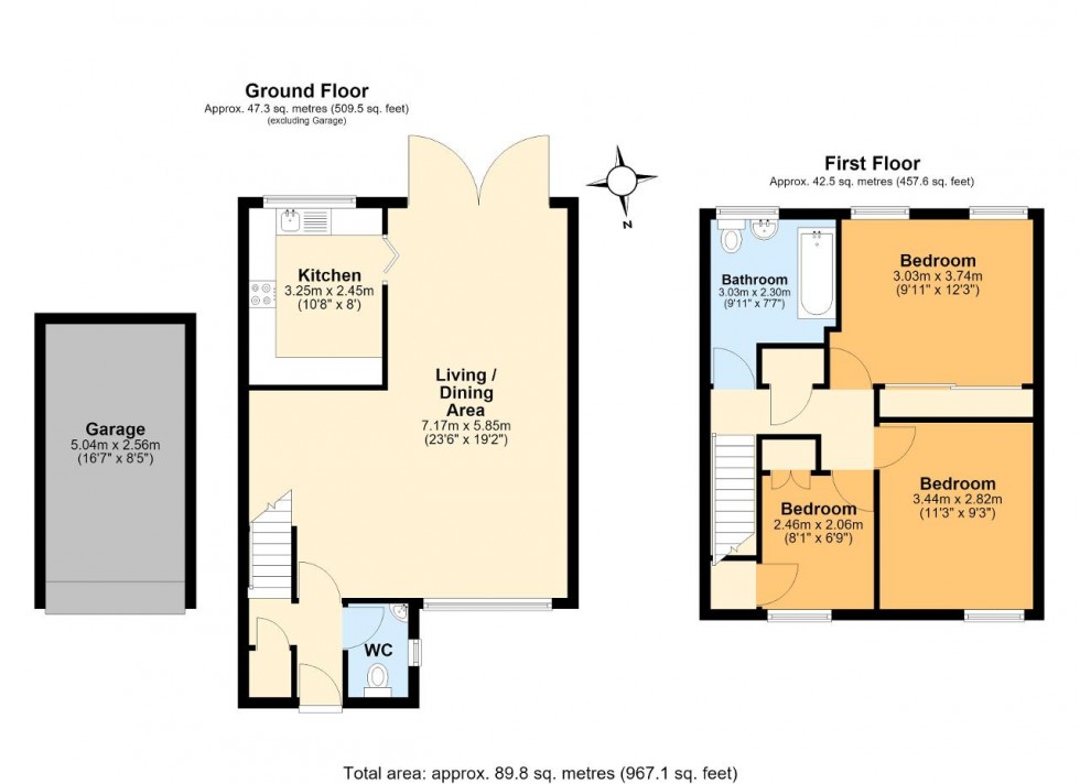 Floorplan for Ridge Langley, Sanderstead